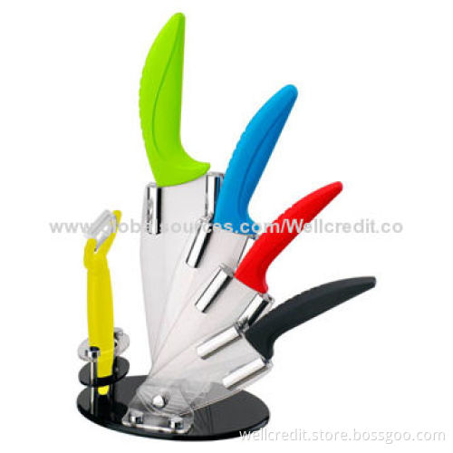Best selling set of 6pcs ceramic knife with good-quality